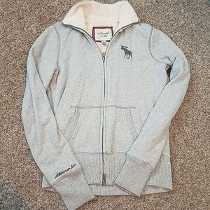 Abercrombie and Fitch zip up